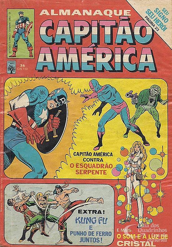 Planeta Nostalgia Marvel: Capitão América #36 (Editora Abril)