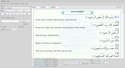 Zekr - Aplikasi Membaca Al Quran dan Terjemah di Linux