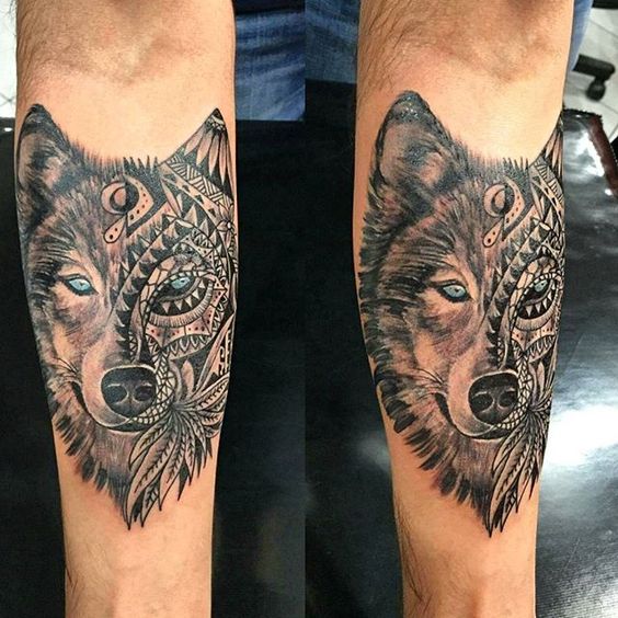 Tatuagem de Lobo - 98 ideias para se inspirar