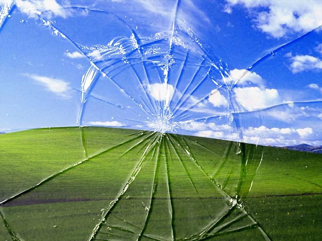 trololo blogg: Hd Wallpaper Cracked Screen