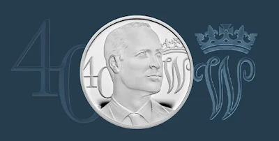 Prince William 40th birthday special coin from The Royal Mint