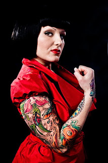 Tattooed Women - Arm sleeves Tattoo