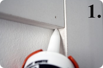 how to caulk