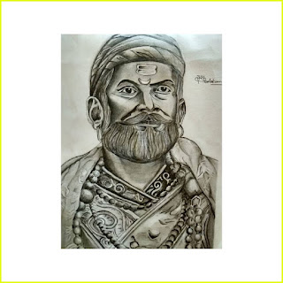 Shivaji Maharaj Drawing