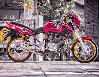 Kumpulan Foto Modifikasi Honda Tiger Revo jari-jari