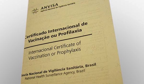 Embarque Comigo: Certificado Internacional de Vacinação ...