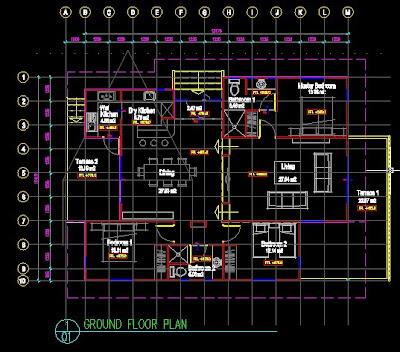 Apartment Plan Cad File