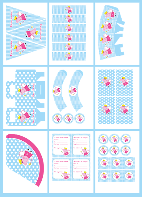 Ioanna's Notebook - 15 free printable party sets