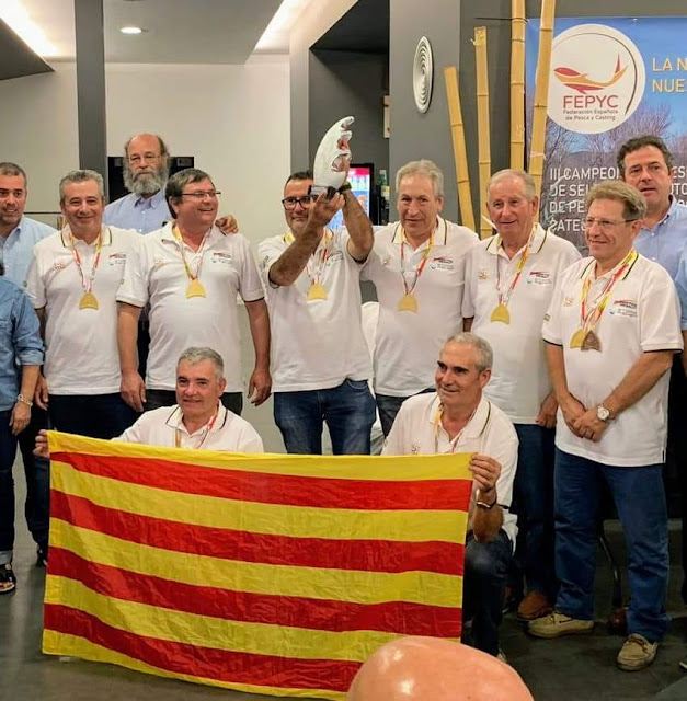 Catalunya Campions - Campeonato de España Salmonidos Mosca Veteranos