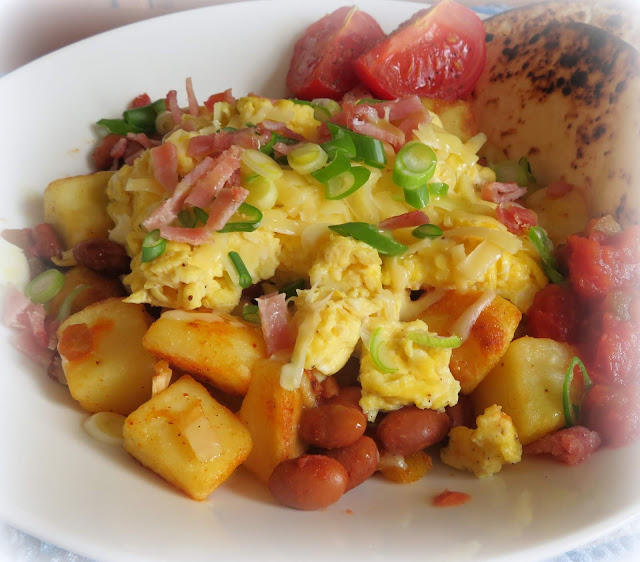 Scrambled Huevos Rancheros Bowls