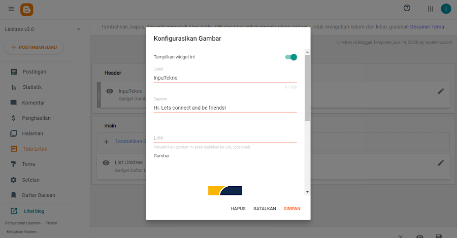 Linktree Profile