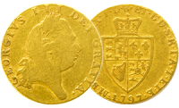 1797 gold Guinea coin