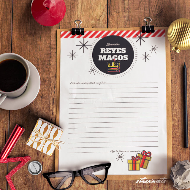  carta para los Reyes Magos por estherimenta