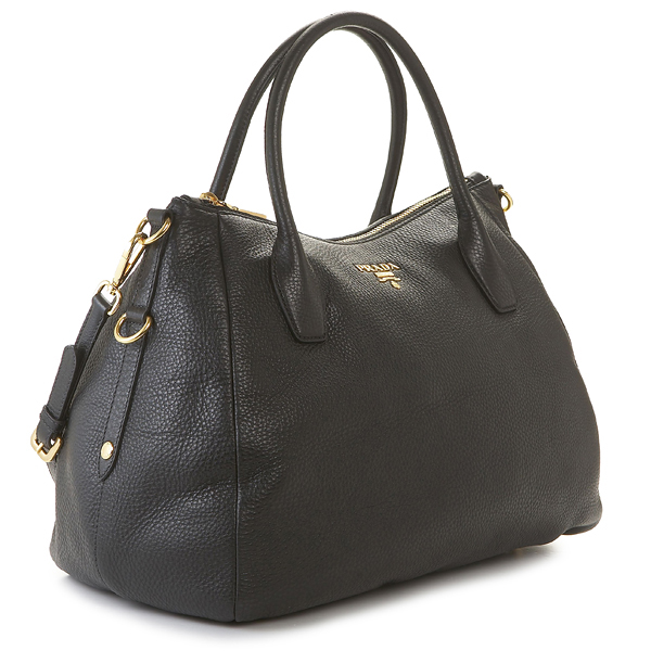 Prada BN2318 â€“ Vit. Daino Tote Bag (nero)