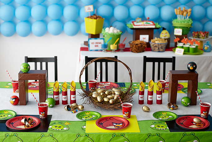 Angry Birds Party - Amy Latta Creations