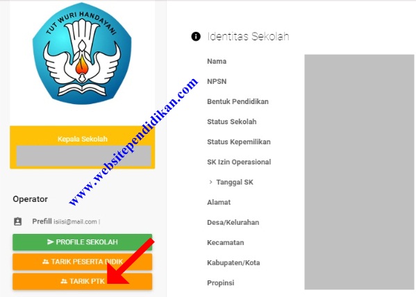 Pindah Masuk dari Sekolah Asal ke Sekolah Tujuan Cara Tarik Data PTK Mutasi Baru/Pindah Masuk di Updater/Patch 2.0 Dapodik Versi 2018.b Tahun Pelajaran 2017/2018 secara Online di dapo.dikdasmen.kemdikbud.go.id