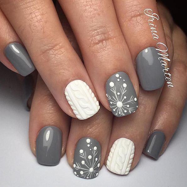 Simple Nail Designs For Cold Weather ~ Beautiful Nails And Color