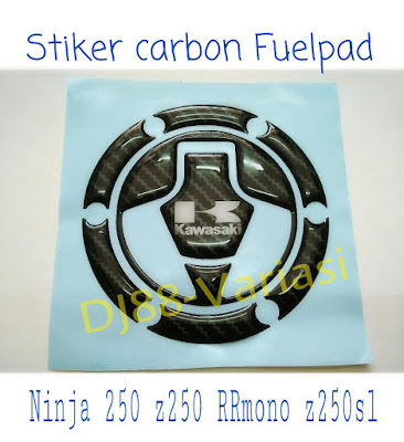 fuelpad stiker tangki ninja 250