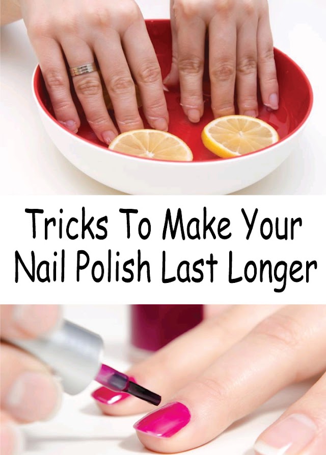 Tricks to make your nail polish last longer