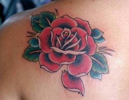 6 Tato  Bunga  Mawar  Keren Terbaik Tato  Keren