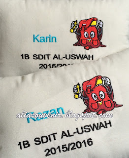 souvenir bantal bordir