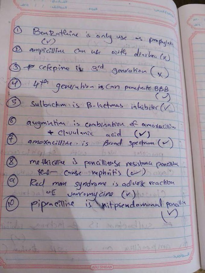 Antimicrobial chemotherapy/ questions 