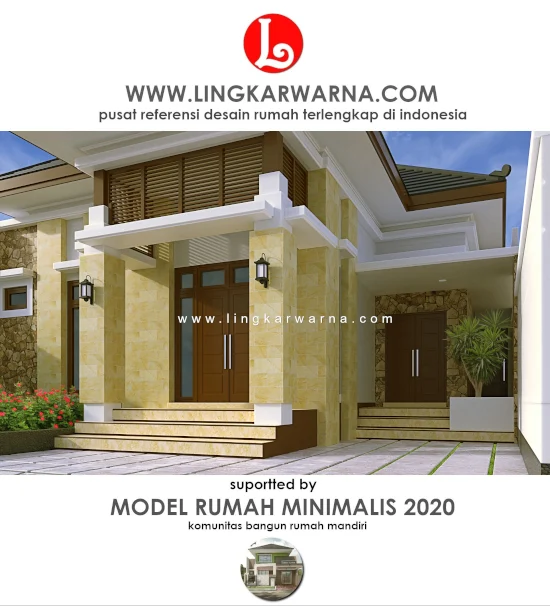 21 desain rumah bali minimalis