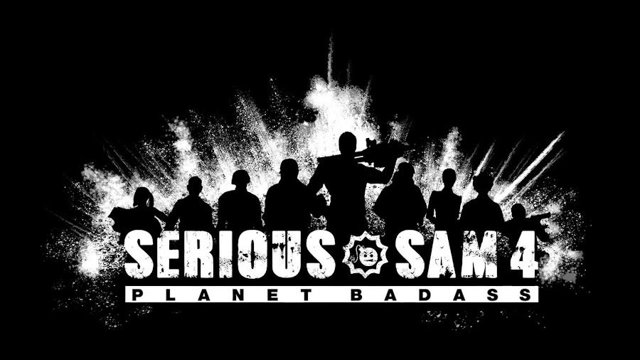 serious sam 4 planet badass logo teaser trailer croteam devolver digital  first-person action shooter series