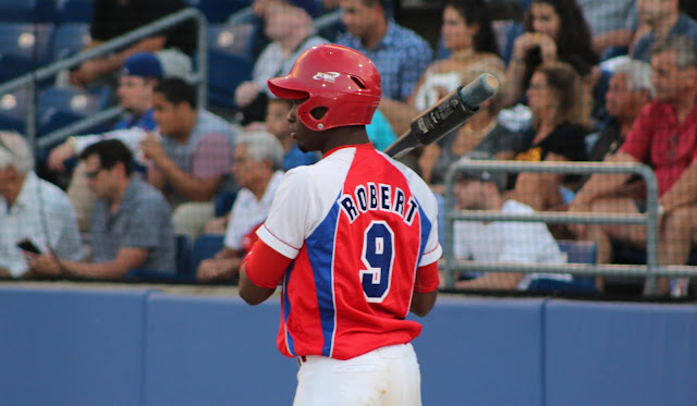En el 2016 Luis Robert fue uno de los titulares del equipo Cuba en sus 19 partidos de exhibición ante los profesionales de la Liga Can-Am Foto: Daniel de Malas