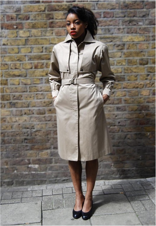 Vintage Classic Trench Coat, £60, Mint Vintage
