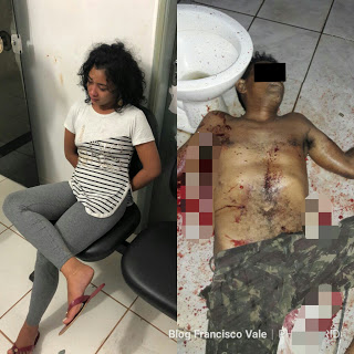 ESPOSA ENCIUMADA MATA O MARIDO SARGENTO DA PM COM A ARMA DA VÍTIMA EM AÇAILÂNDIA-MA