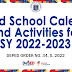 DepEd School Calendar and Activities for the School Year 2022-2023