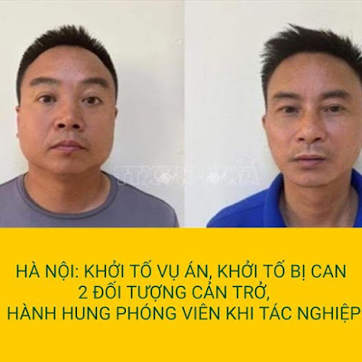  HÀ NỘI: KHỞI TỐ VỤ ÁN, KHỞI TỐ BỊ CAN 2 ĐỐI TƯỢNG CẢN TRỞ, HÀNH HUNG PHÓNG VIÊN KHI TÁC NGHIỆP