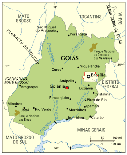 Mapa Regional Da Regiao De Portugal Brasil Goias Mapa Da Cidade