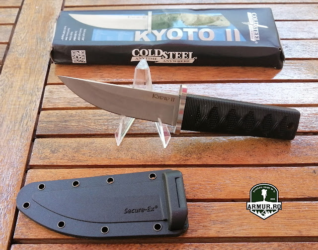 Cold Steel Kyoto II Neck Knife Full Tang blade CLONE Cutit de gat EDC