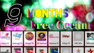 9 Months Free Cccam Server 2021 To 2022 All Satellite Free Airtel DishTv Cline By mrcccam
