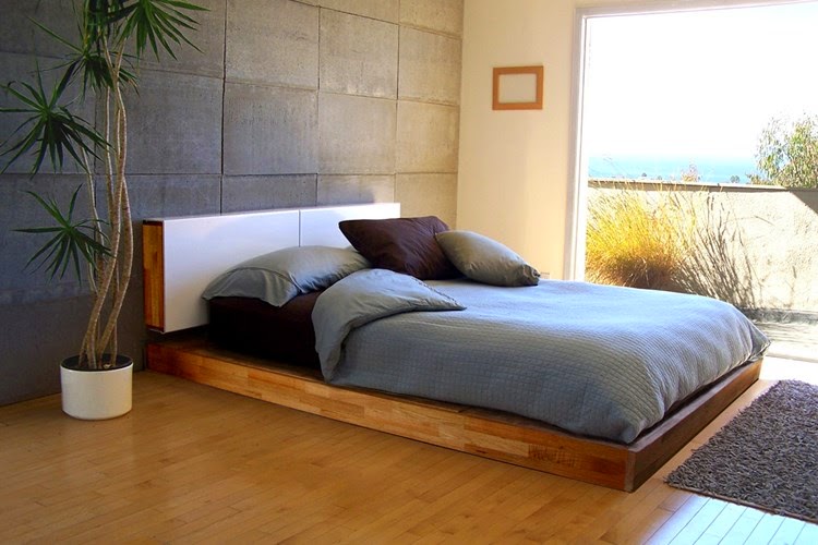 Desain Keramik Kamar Tidur Minimalis  Motif Kayu