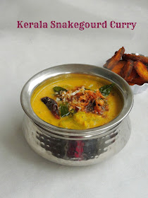 Snakegourd Elissery, Kerala Snakegourd Curry
