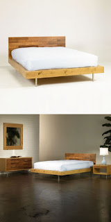 tempat tidur kayu cantik