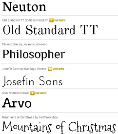 Now Change Blogger Blog Fonts