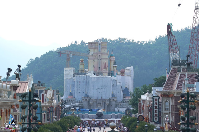 奇妙夢想城堡, Castle of Magical Dreams, 香港迪士尼樂園, Hong Kong Disneyland, HK, Construction Update, Disney Magical Kingdom Blog, HKDL, HKDL Castle, 香港迪士尼 Blog