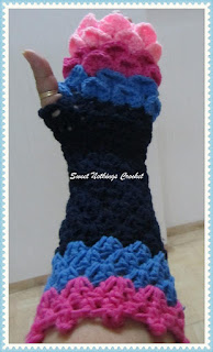 free crochet fingerless gloves pattern