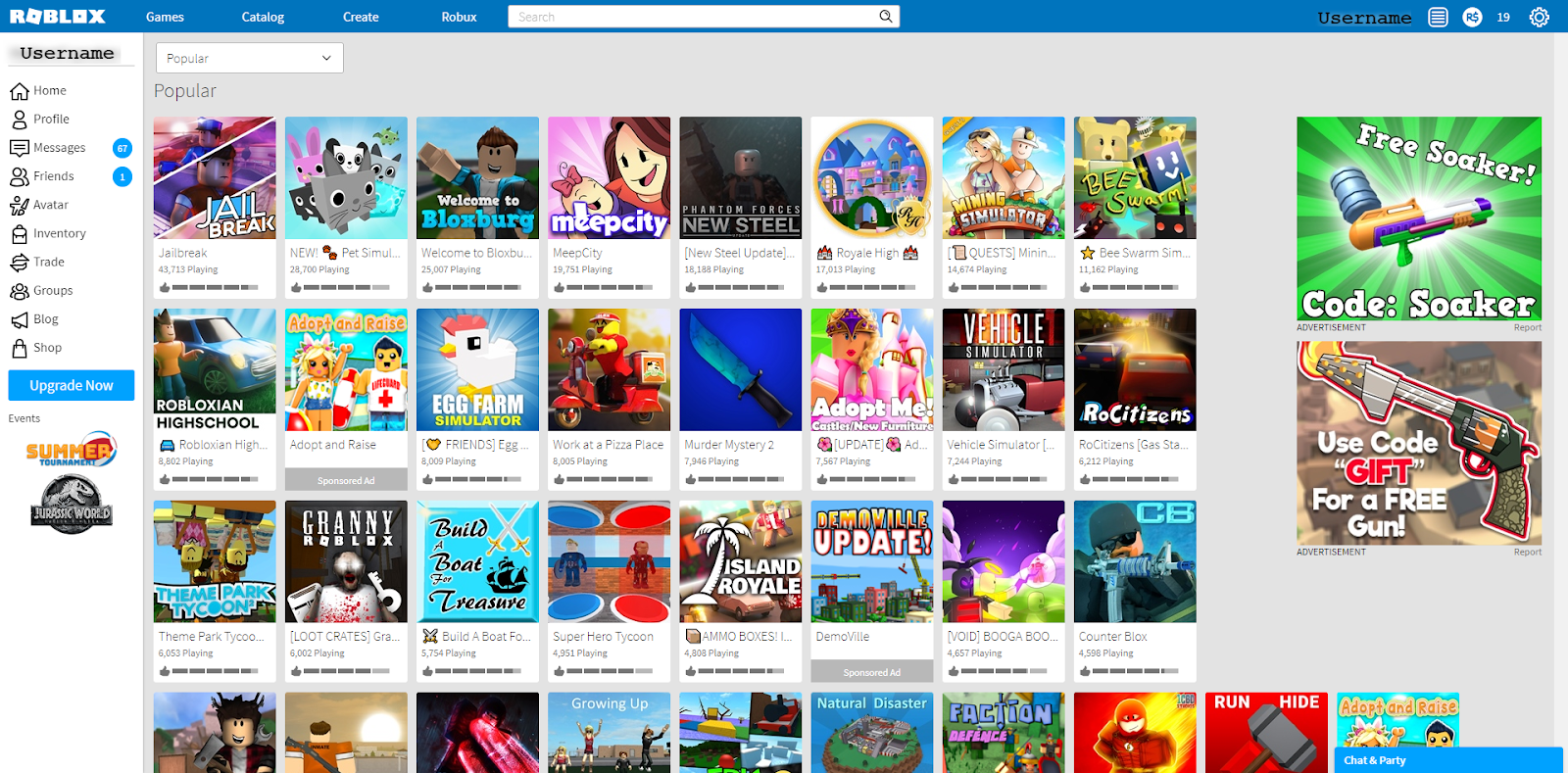 For Girls Like Me 6 Popular Roblox Games - roblox most played game of all time