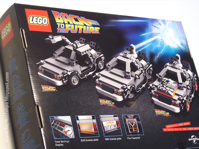 LEGO Ideas "Back to The Future" Nº4 back box