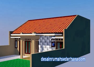 Gambar Desain Rumah Sederhana Type 75/130  Desain Rumah Sederhana 