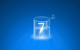  Windows 7 Blue wallpaper