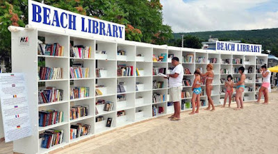 Perpustakaan di tepi pantai - Sekitar Dunia Unik