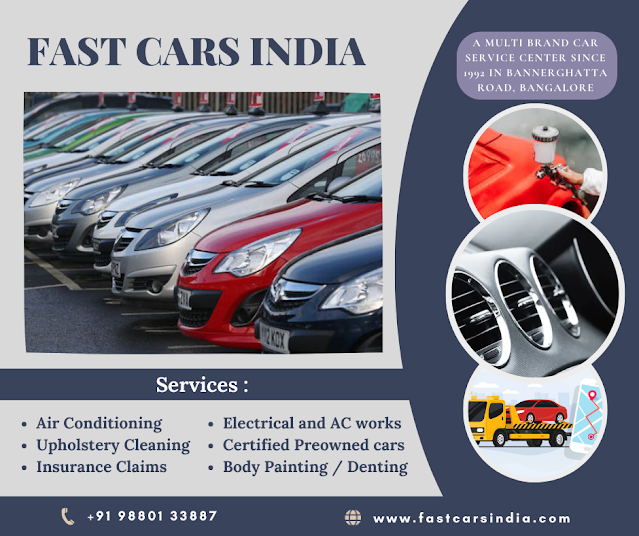 Multi brand car services in Bannerghatta Road, Bangalore | car mechanic in Bangalore | car repair in Bangalore - Fast Cars India