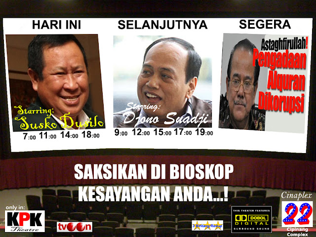 Acara Bioskop Hari Ini (dan selanjutnya)