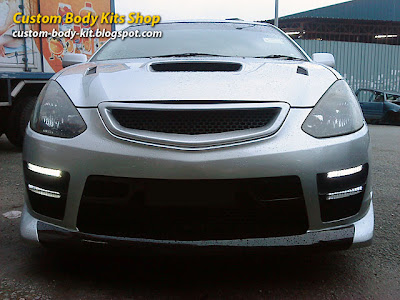 Toyota Caldina Body Kit - front bumper LED